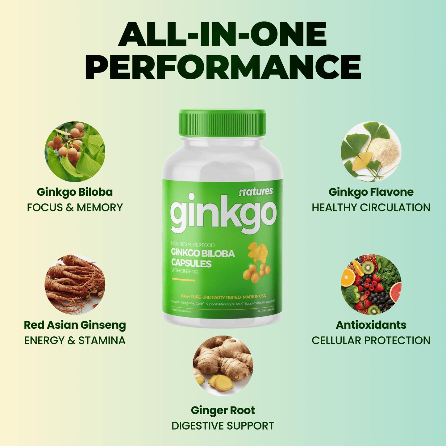 Natures® - Ginkgo Biloba
